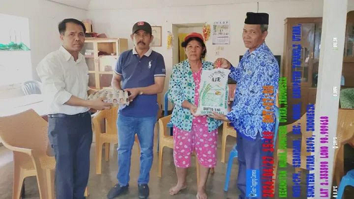 Dinsos Taput Salurkan Bantuan Kepada Masyarakat Terdampak Bencana Longsor di Pagaran dan Muara